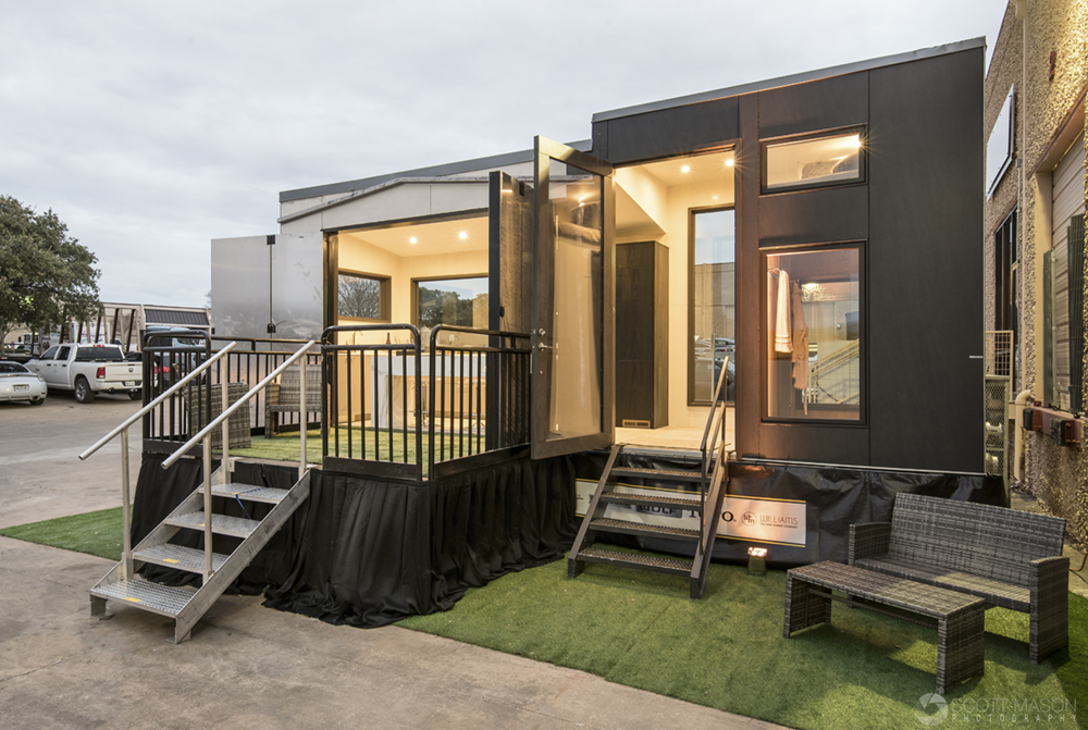 an exterior photo of the Neolith Tiny House