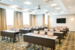 Conference room at the Residence Inn Houston at NRG Park