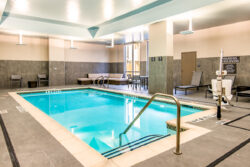 Indoor pool at the Residence Inn Houston at NRG Park